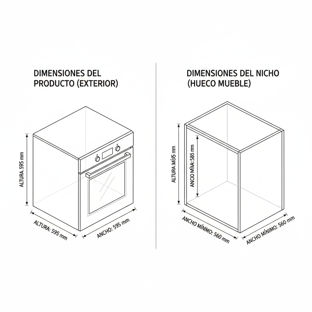 Horno eléctrico con Airfryer y Función Pizza Candy 70 Lts FIDCX605L Inox