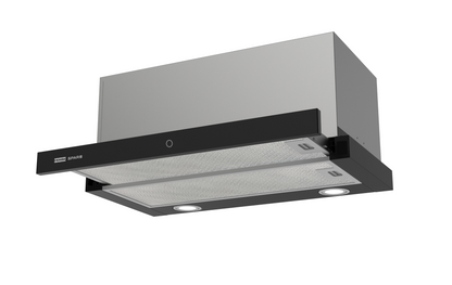 Campana Franke Flexa Touch 60 cm cristal negro