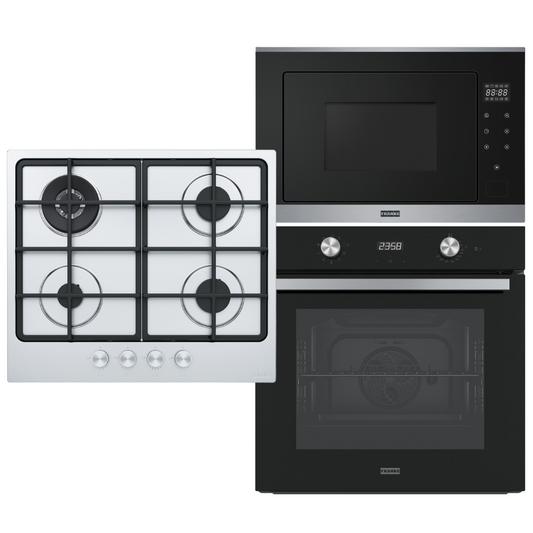 Horno Eléctrico Smart Hidrolítico + Microondas Con Grill + Anafe Italiano