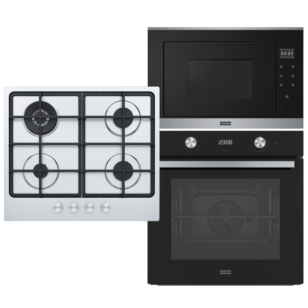 Horno Eléctrico Smart Hidrolítico + Microondas Con Grill + Anafe Italiano