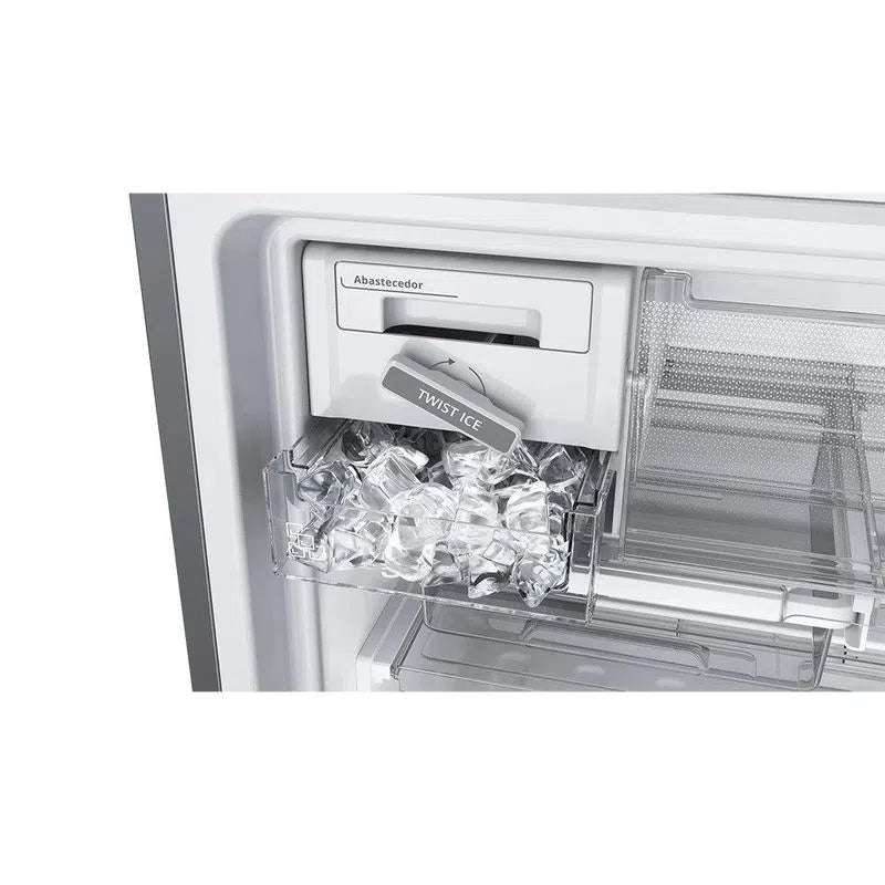 Heladera Whirlpool NF Inverter con Freezer Abajo - Inox 443Lts (WRE57K2)