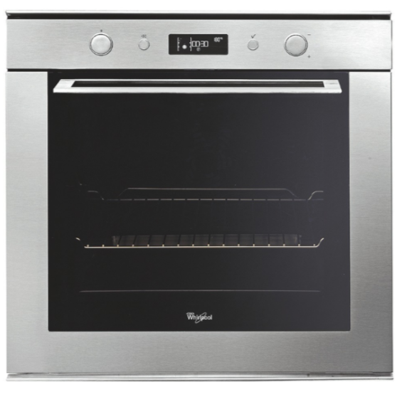 horno eléctrico empotrable whirlpool 60 cm inox wob75ardim