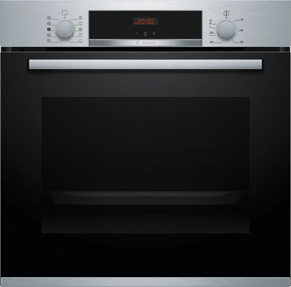 Combo Bosch: Horno con Vapor Serie 4 HRA512ES0 + Anafe a Gas Serie 4 PGH6B5K90 Inox