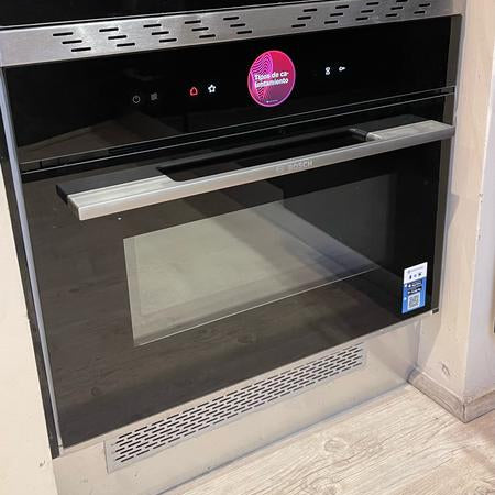 Horno Compacto Bosch CMG7761B1 Serie 8 | Microondas + Horno Pirolítico 45L Wi-Fi 60x45cm Negro