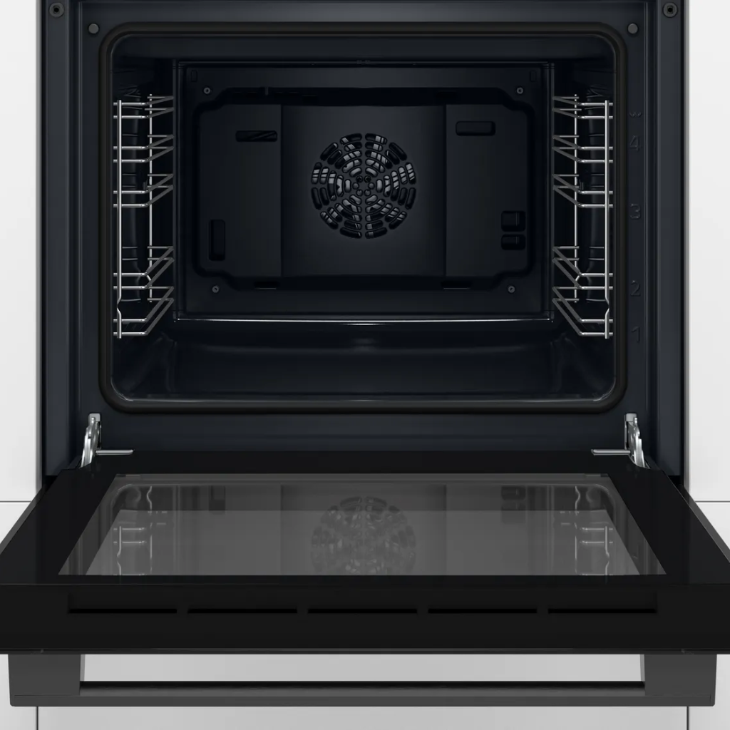 Combo Bosch: Horno Serie 2 HBF011BA2 + Microondas Serie 6 BEL554MB0 Negro