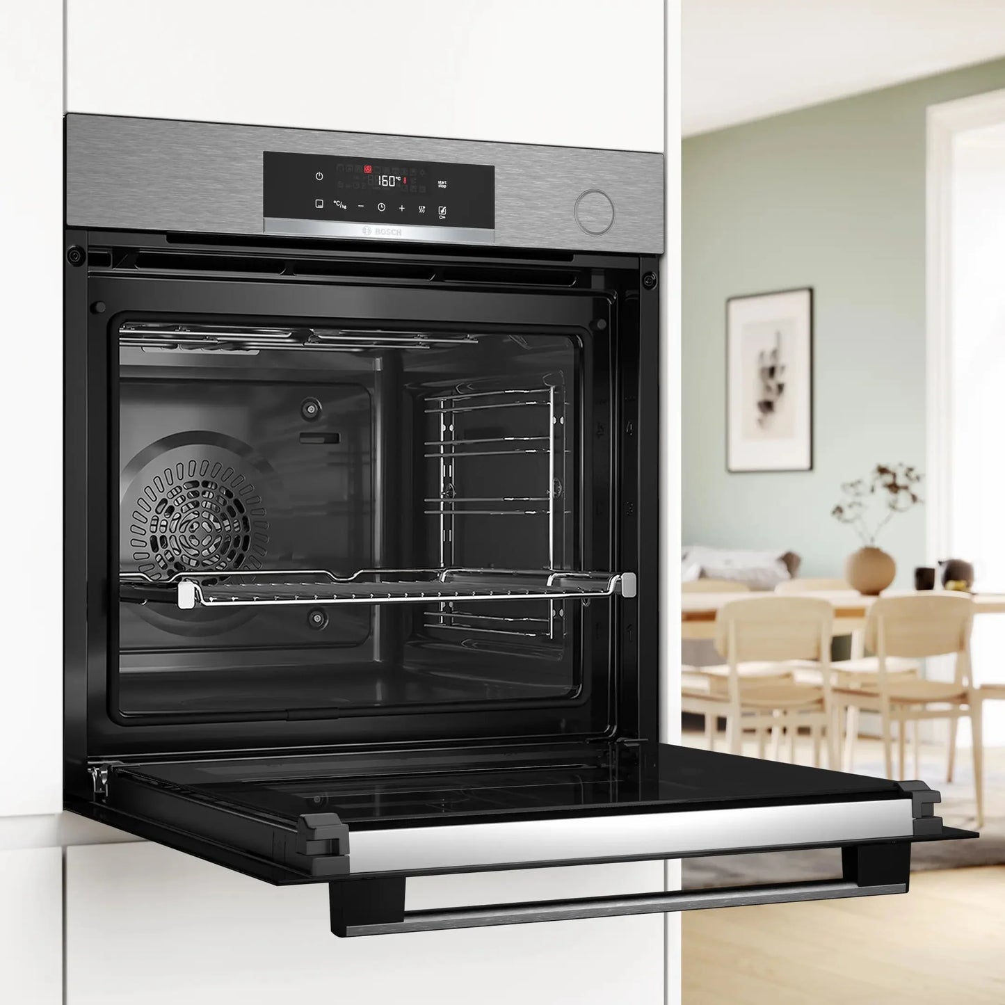 Combo Bosch: Horno Airfryer y Vapor Serie 4 HRG572ES3 + Microondas BEL554MS0