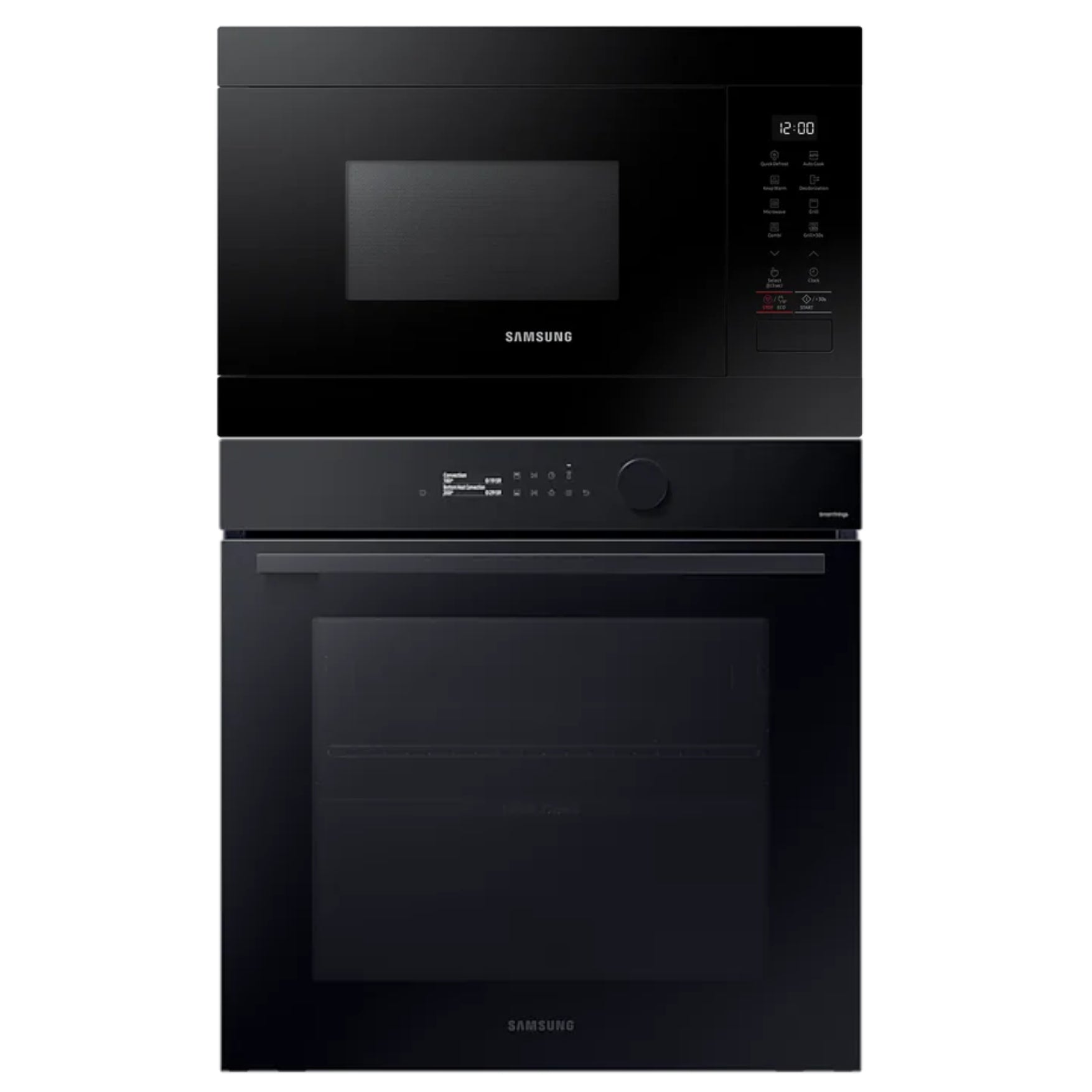 Combo Horno y Microondas Negro Samsung | Clase A Empotrable