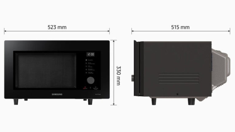 Samsung Horno Microondas Wifi con AirFrier y Vapor 32 lts