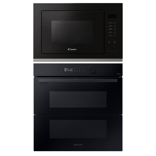 Pack Samsung Dual Cook Flex y Microondas Candy diseño Italiano