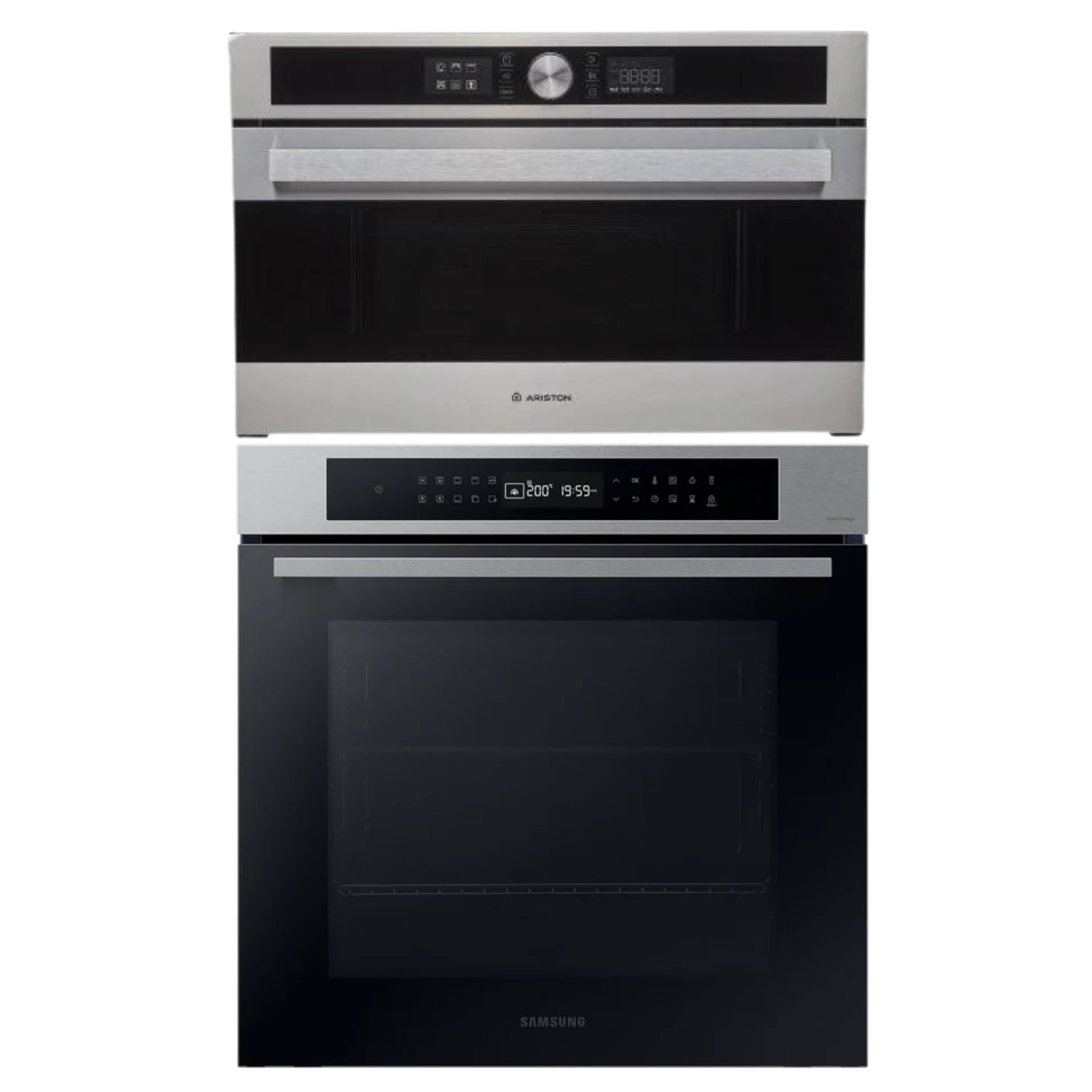 Combo Imperdible: Horno Samsung NV7B4040VAS y Microondas Ariston