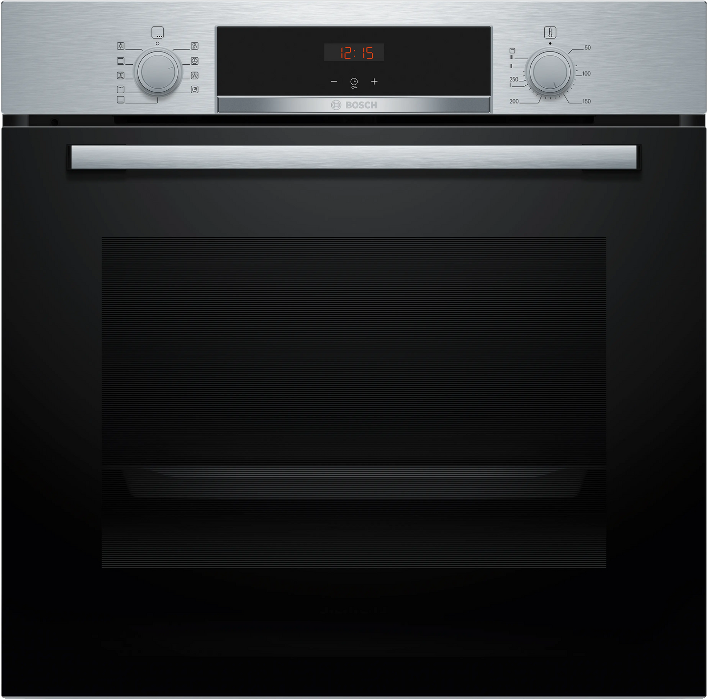 Combo Bosch: Horno Serie 4 HBA514ES3 + Microondas Serie 6 BEL554MB0 Negro