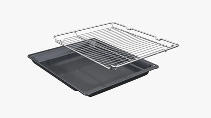 Combo Bosch: Horno Serie 4 HBA514ES3 + Anafe a Gas Serie 6 PPP6A6I10 Vidrio Negro