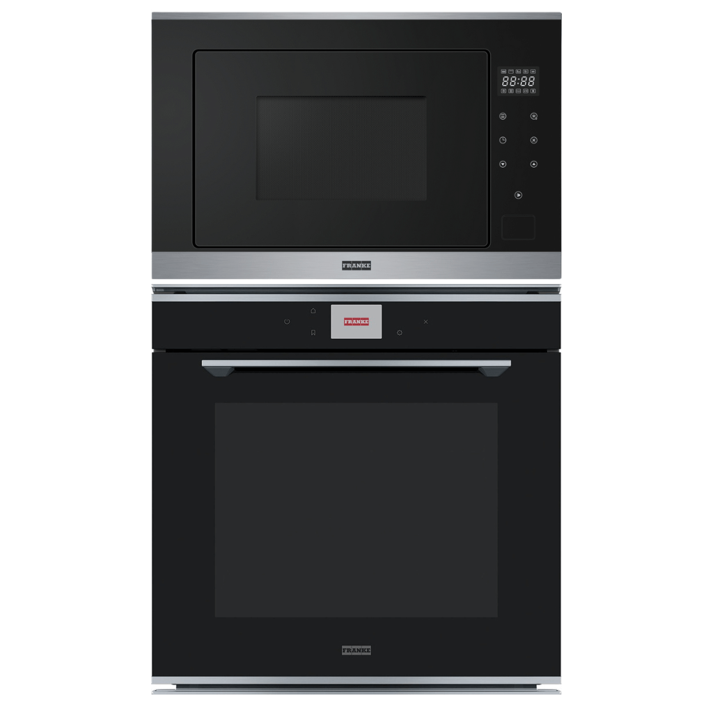 Franke Horno eléctrico autolimpiante Mythos + Microondas