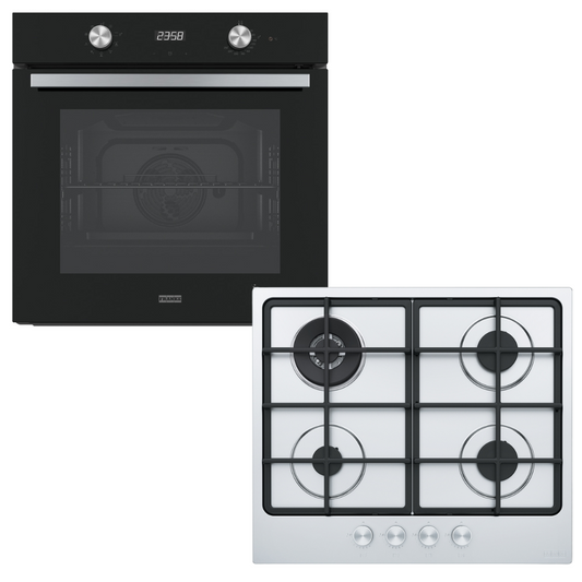 Horno Franke con limpieza fácil a vapor y función Pan + Anafe a Gas Italiano
