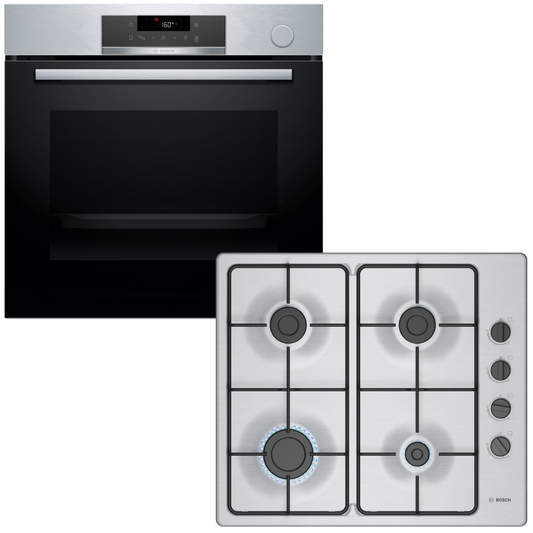 Bosch Horno eléctrico función Airfyer y Anafe a Gas