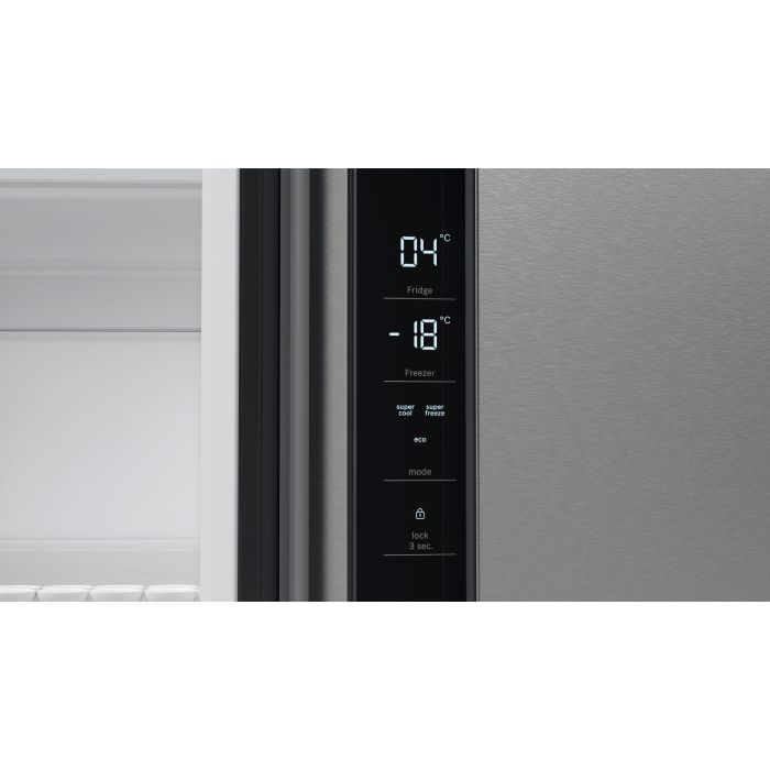 Heladera bosch french door side by side 600 lts A++