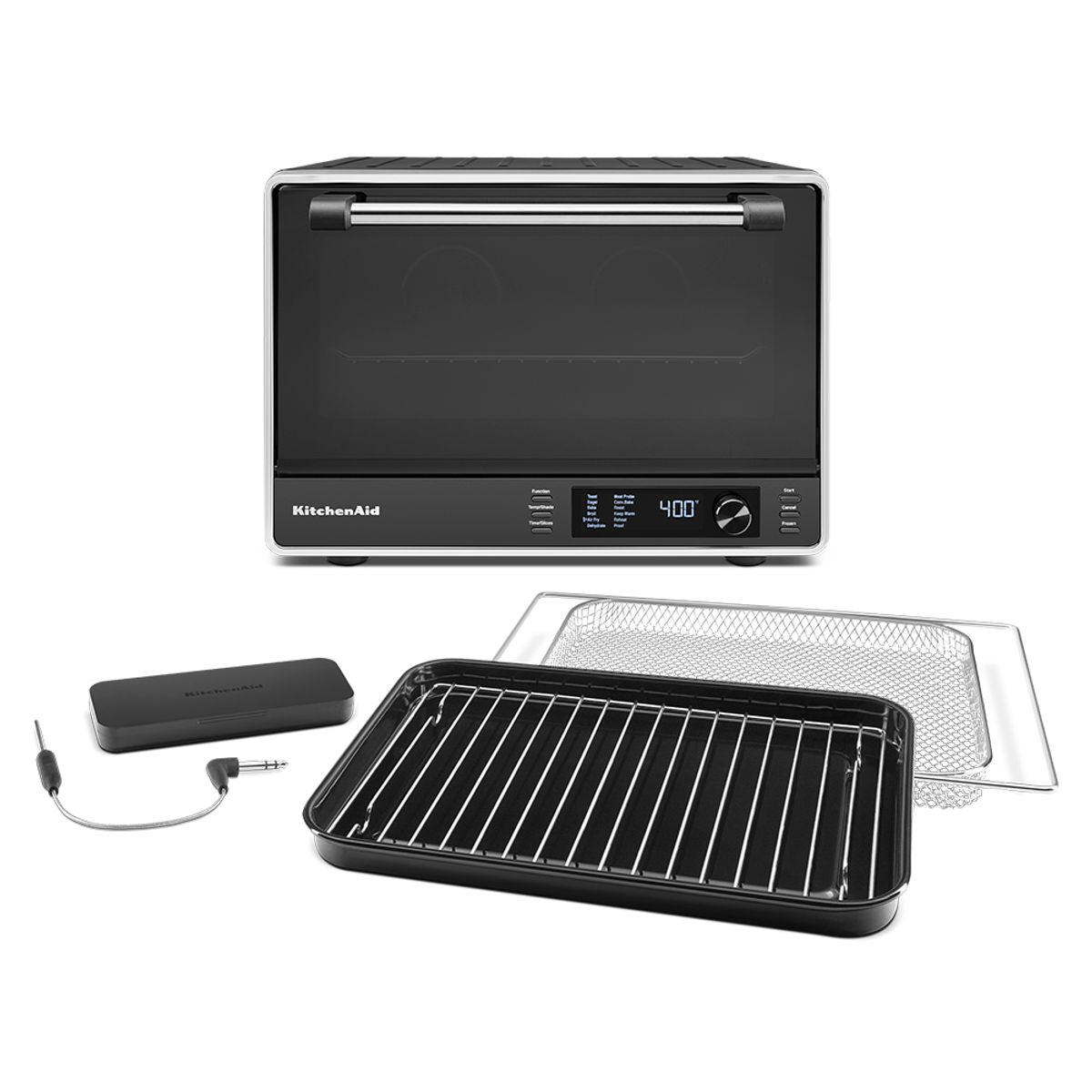 Horno de Apoyar KitchenAid Black Matte - 22 Lts | Tecnología y Versatilidad