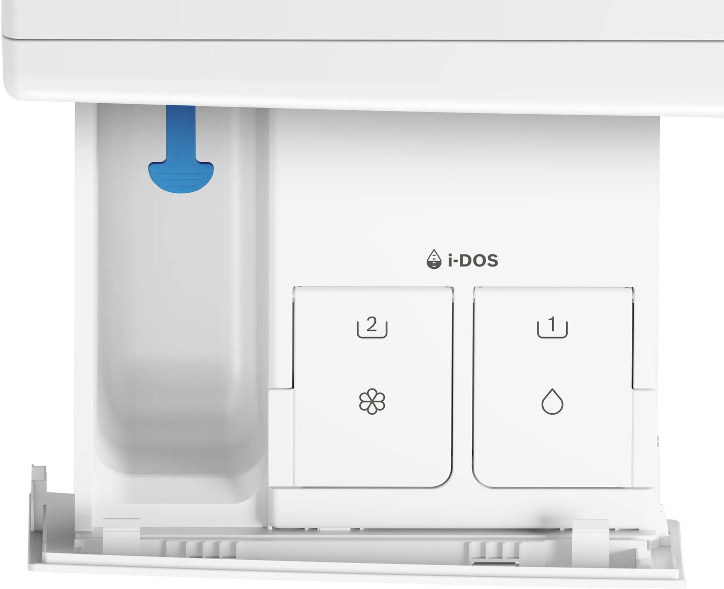 Sistema i-DOS de dosificación automática del lavasecarropas Bosch WNG244A0ES