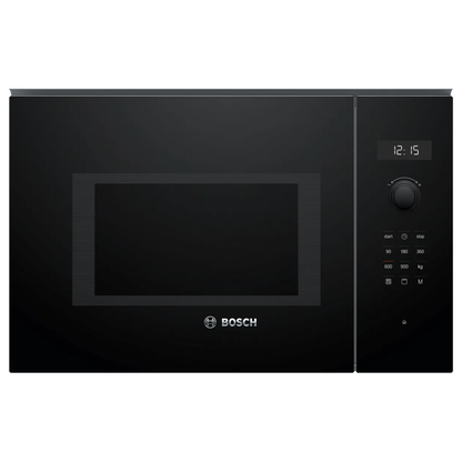 Combo Bosch: Horno Serie 2 HBF011BA2 + Microondas Serie 6 BEL554MB0 Negro