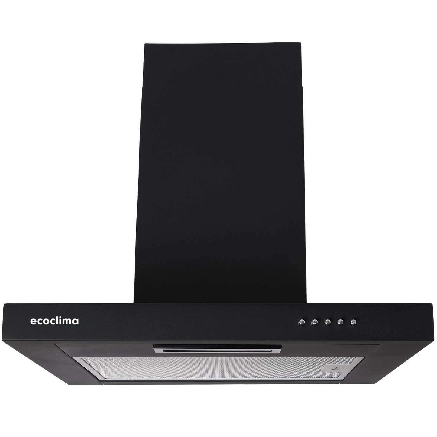 Ecoclima Campana Extractora Narrow Negra - Alto Rendimiento