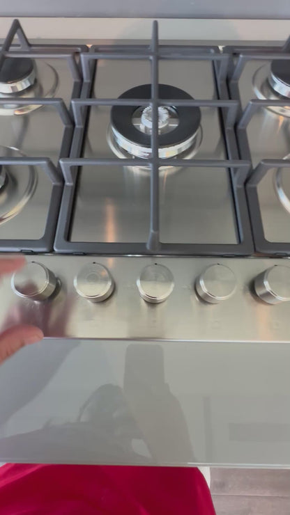 Horno Eléctrico SMART HYDRO Franke FSM 86 H XS con Anafe a Gas 5 hornallas