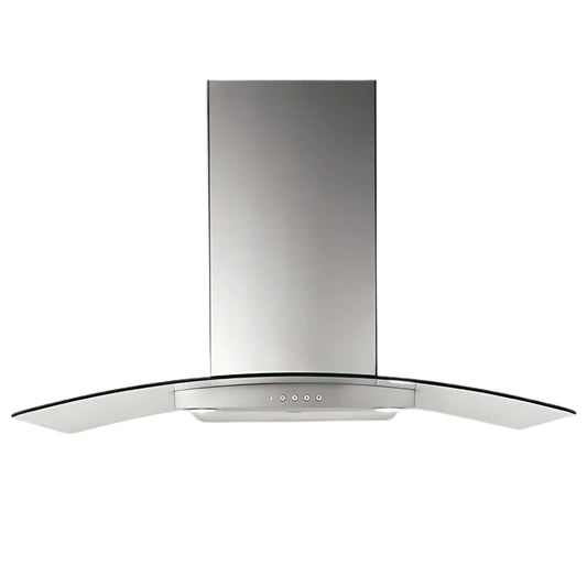 Extractor de Cocina Acero y Cristal Franke Ray 90 cm