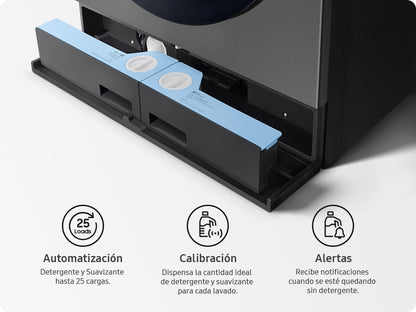 Lavasecarropas Samsung AI de 22Kg de lavado y 15Kg de secado
