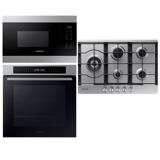 Samsung Horno con Vapor Anafe de 5 y microondas