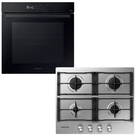 Pack Samsung Horno Dual Cook + Anafe Acero Inoxidable