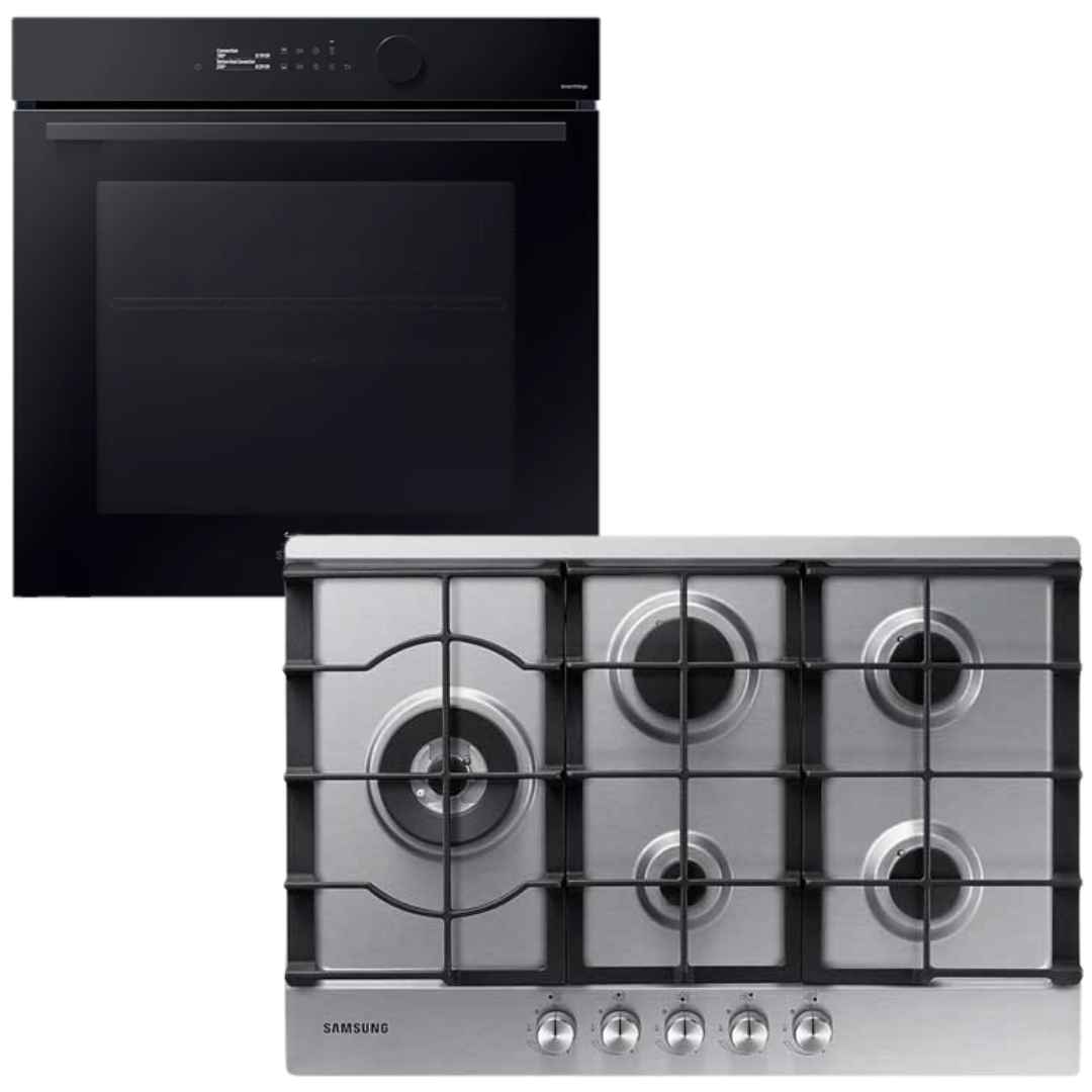 Pack Samsung Horno Dual Cook + Anafe 5 Hornallas