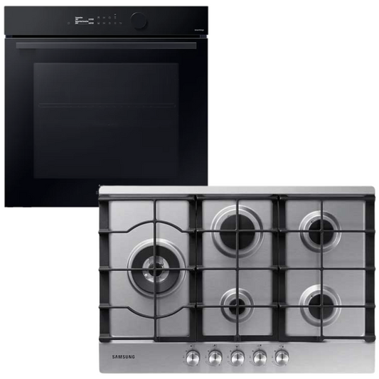 Pack Samsung Horno Dual Cook + Anafe 5 Hornallas