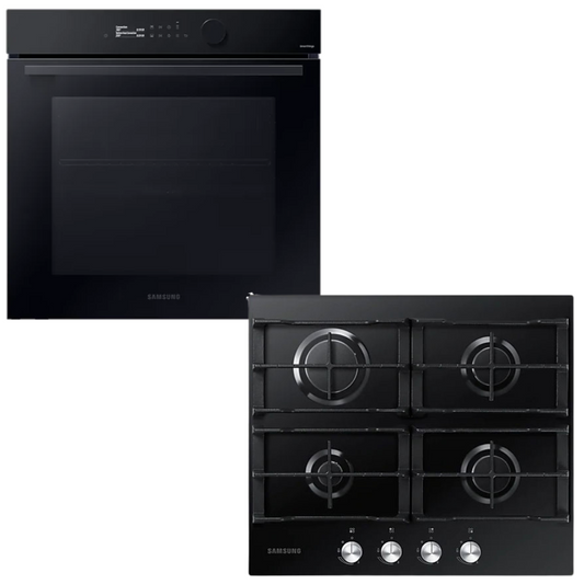Pack Samsung Dual Cook: Horno Air Fry + Anafe Negro
