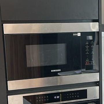 samsung microondas para empotrar negro y acero