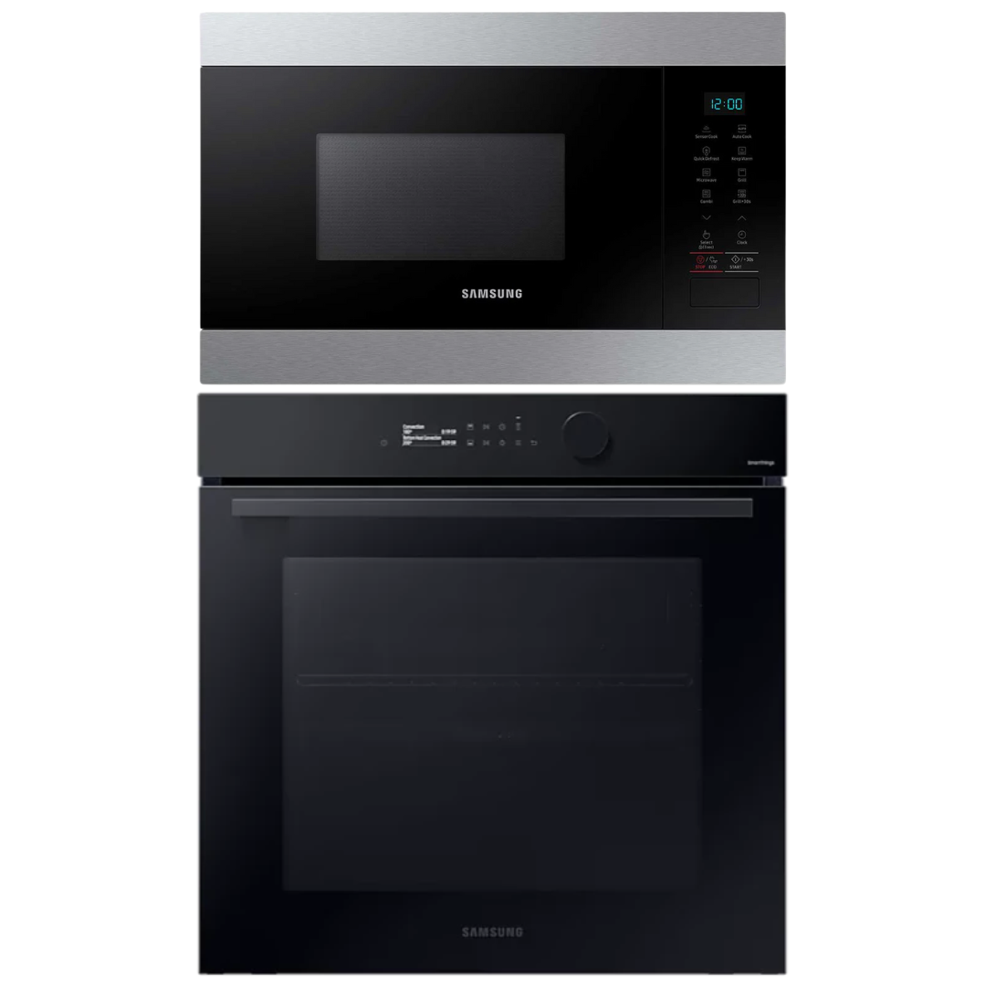 Samsung Horno Dual con Microondas de Acero