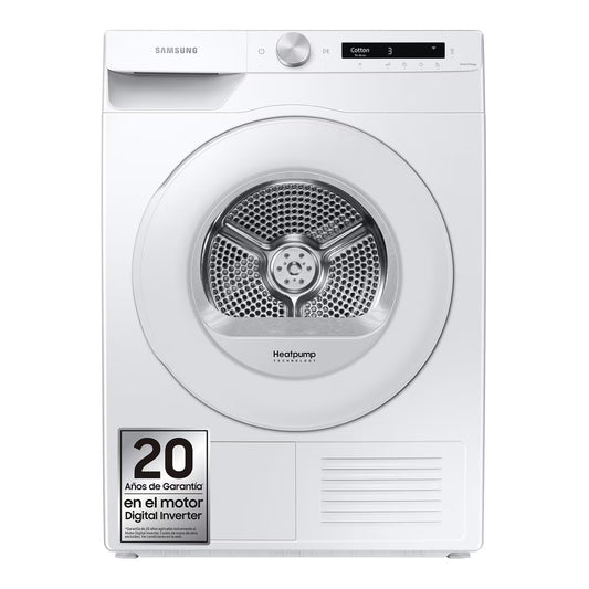 Secarropas Samsung 9kg Heat Pump DV90T5240AW White