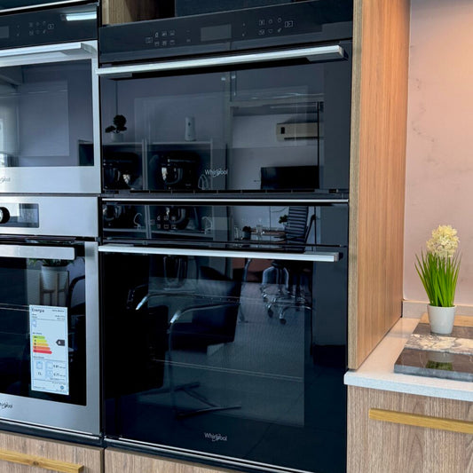 Torre collection black: horno empotrable eléctrico 73 lts (woc73ae) + microondas empotrable 31 lts (wmo31ae)