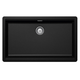 PILETA ALEMANA GREENWICH N-100 XL - MAGNA NEGRO INTENSO - 75 x 45,5 cm
