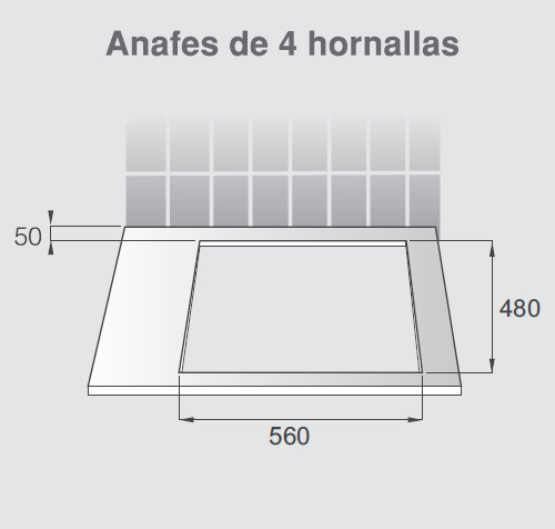 Combo de Horno eléctrico TST modelo Avvolto y Anafe a gas modelo Stagio